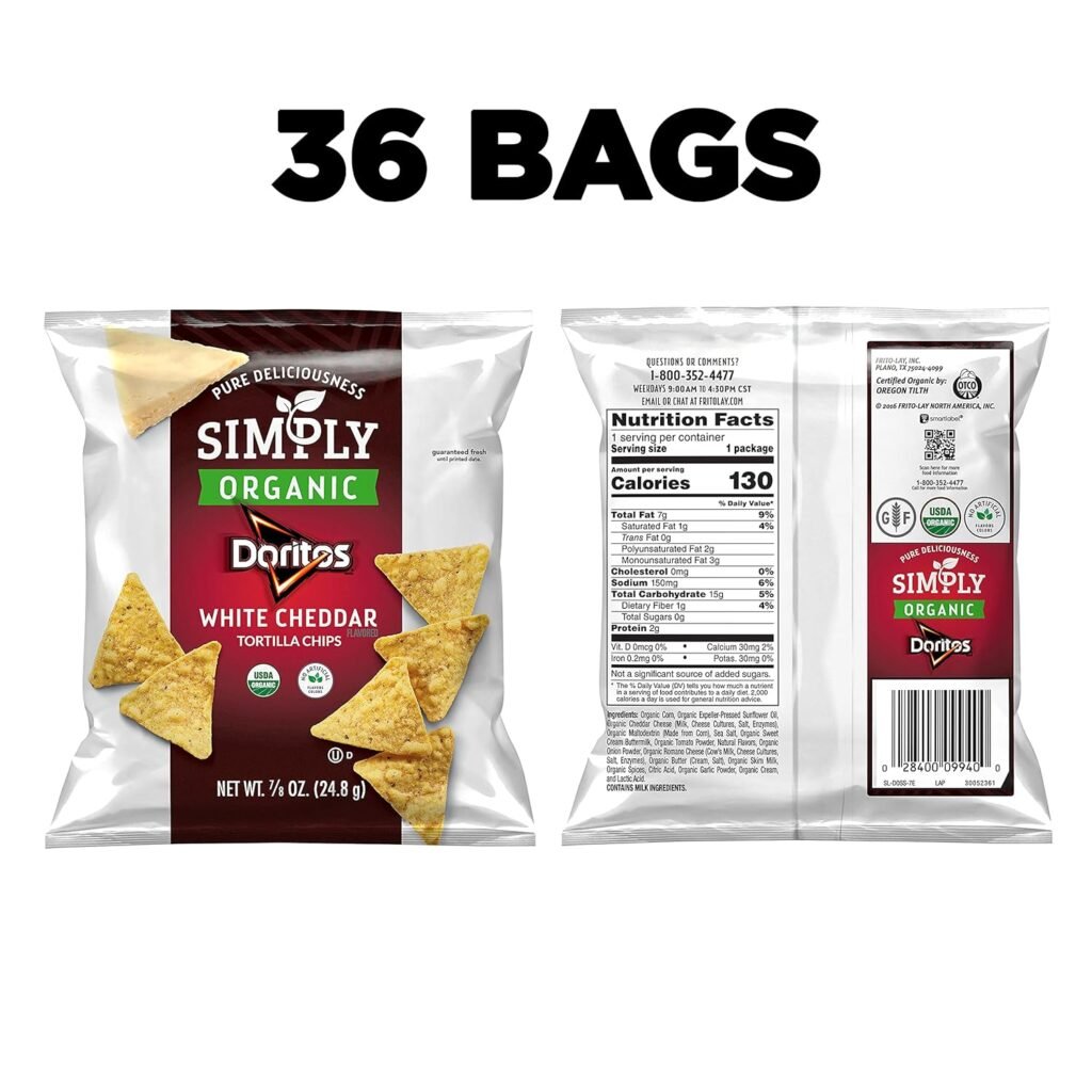 Simply, Variety Pack Snacks, 0.875 Ounce (Pack of 36)