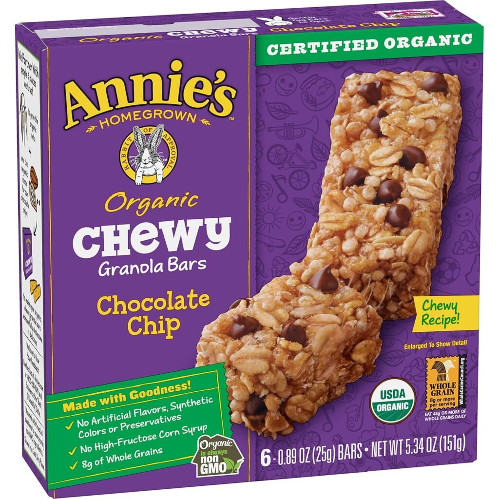 Annies Organic Chocolate Chip Cookie Bites, 6.5 oz.